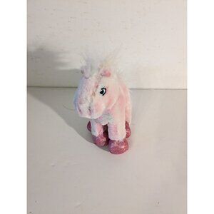 Ganz Webkinz Pink Pony Horse Stuffed Animal NO CODE